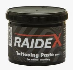 Паста Raidex для татуировки черная 600 г