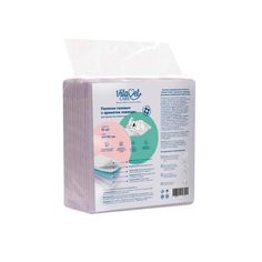 Пеленки VitaVet CARE гелевые с ароматом лаванды 60х60 см 12 шт.