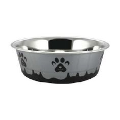 Миска для животных Foxie Splash металлическая 400 мл