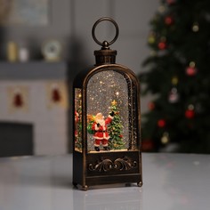 Новогодний светильник Luazon Lighting Дед мороз 9591301 белый теплый