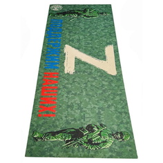 Коврик для бани и сауны Бацькина баня 145х70 см банный лежак подстилка