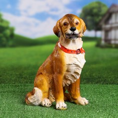 Садовая фигурка Хорошие сувениры Лабрадор рыжий 9572960 20 см