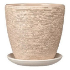 Цветочный горшок Композит Гнездо 1,4 л 1 шт. белый