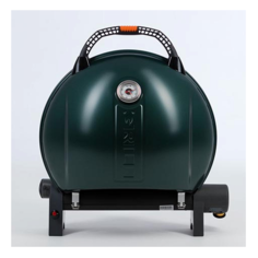 Газовый гриль O-GRILL900MT bicolor black-green + адаптер А 900MT_GREEN