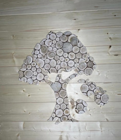 Панно BathBears Яблоня 650х580 мм