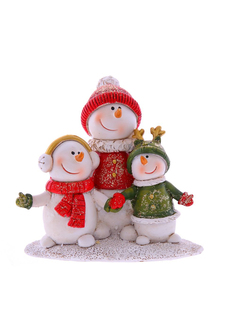 Новогодняя фигурка Alat Home Снеговики 742880]REM 10x5x10 см