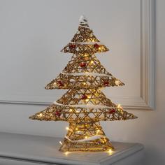 Световая фигура Luazon lighting Елка с ягодами Fsnl-209 белый теплый