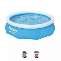 Надувной бассейн Bestway Fast Set SimLa 1228970 305х305х76 см