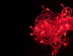 Световая гирлянда новогодняя Laitcom клип лайт CL-LED-60-600-R 60 м красный