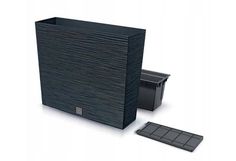 Цветочное кашпо Prosperplast Furu case tower PPDFC600T-S433 44 л 1 шт. темно-серый