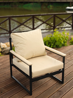 Кресло для дачи Estente stur oxford Stur-4.6.101.bl.oxf.beige Бежевый