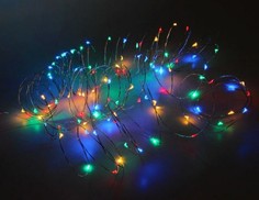 Световая гирлянда Koopman International Светлячки AX4234520 24 м разноцветный/RGB