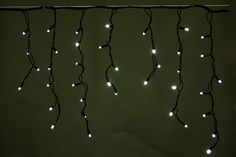 Светодиодная гирлянда бахрома Sneha A-020 LED WT 3х0.6м белый