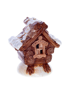Новогодняя фигурка Alat Home Избушка 744515]REM 15x11x17 см