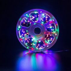 Световая гирлянда новогодняя LED 8507 50 м разноцветный/RGB