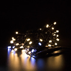 Световая гирлянда новогодняя Merry christmas 7316-1 10м белый теплый