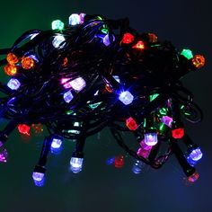 Световая гирлянда новогодняя Merry christmas 4153-1 10м разноцветный/RGB