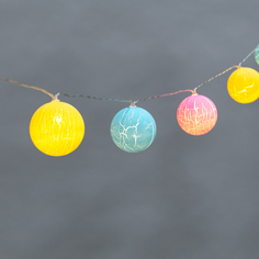 Световая гирлянда новогодняя Neon-Night Вельвет 3,5м, 20 LED, теплый белый, питание USB