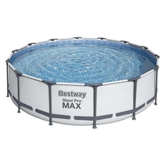 Бассейн каркасный Bestway Steel Pro max серый 366 х 76 см 6473л