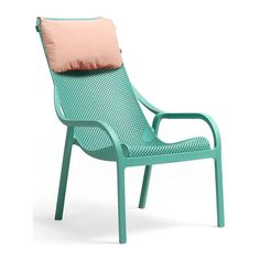 Кресло-шезлонг Nardi Net Lounge 003/4032904/3632904066 ментоловый розовый 98,5х61х90 см
