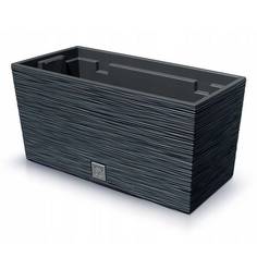 Цветочное кашпо Prosperplast Furu case напольное низкое PPDFC600-S433 18 л 1 шт. антрацит