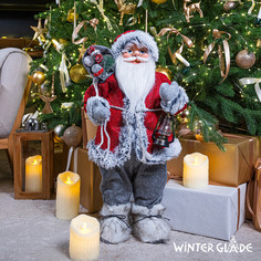 Новогодняя фигурка Winter Glade Дед Мороз M2124 60 см No Brand