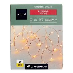 Гирлянда роса Actuel теплый белый 100 LED ламп