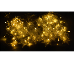 Световая гирлянда новогодняя Снеговичок S1265 3м белый теплый