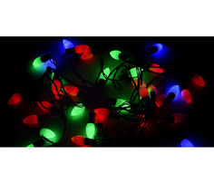 Световая гирлянда новогодняя Снеговичок S0599 6м разноцветный/RGB