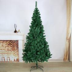 Зимнее волшебство простая 210 см, 900 веток, металлическая подставка