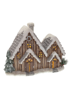 Новогодняя фигурка Alat Home Домик 742380]REM 51x17x38 см
