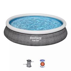 Бассейн надувной круглый Bestway 457х84