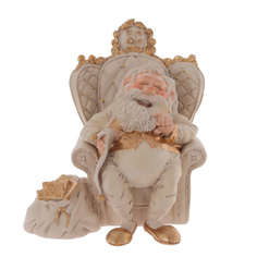 Фигурка декоративная Дед Мороз Remeco, полимер, 15,5x15x12,5 см