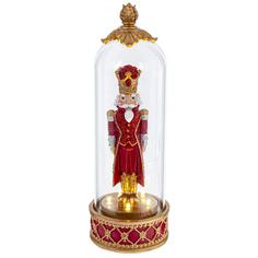 Фигурка декоративная с подсветкой Щелкунчик Remeco, 34,5x11,5x11,5 см