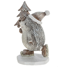 Фигурка декоративная Ёжик Remeco, полимер, 11x7x5,5 см