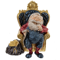 Фигурка декоративная Дед Мороз Remeco, полимер, 15,5x15x12,5 см