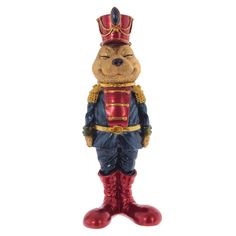 Фигурка декоративная Солдатик-зайка Remeco, 21,5x8x6,5 см