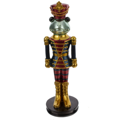 Фигурка декоративная Солдатик-лягушонок Remeco, 27x7,5x7,5 см