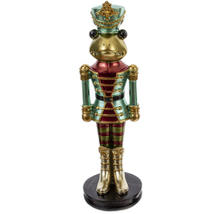 Фигурка декоративная Солдатик-лягушонок Remeco, 27x7,5x7,5 см
