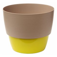 Цветочный горшок Live in green Валенсия 2,5 л 1 шт. фраппе-фисташка