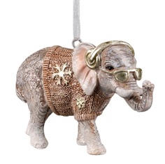 Украшение ErichKrause® Decor Модный слон 8,5 см 59003