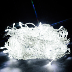 Гирлянда занавес SYSTEM IN 150 LED белый 2 м No Brand