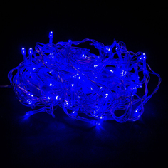 Гирлянда бахрома SH LIGHTS 80 LED синий 200х0,50 см