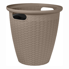 Цветочное кашпо InGreen Rattan с внутренним горшком 272732 50 л 1 шт. французский платан