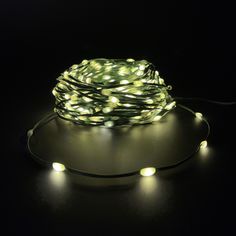 Гирлянда String light капли белый свет 100 ламп, 8 функций, длина 750 см Luca Lighting