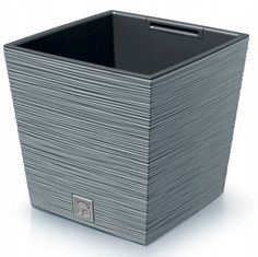 Цветочное кашпо Prosperplast Furu square low PPDFS300-422U 19 л 1 шт. серый