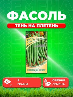 Семена Фасоль Тень на плетень 5,0 г автор. Н19 Гавриш
