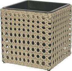Горшок пластик плетеный D35,5 H35,5 см No Brand
