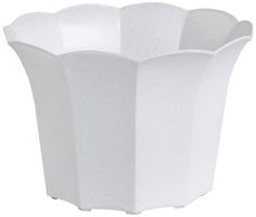 Кашпо Roxor Consumer Facette d18 см пластмассовый песочный No Brand