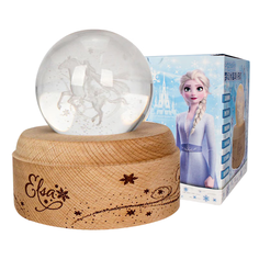 Новогодний сувенир Disney шар вращающийся музыкальный Frozen